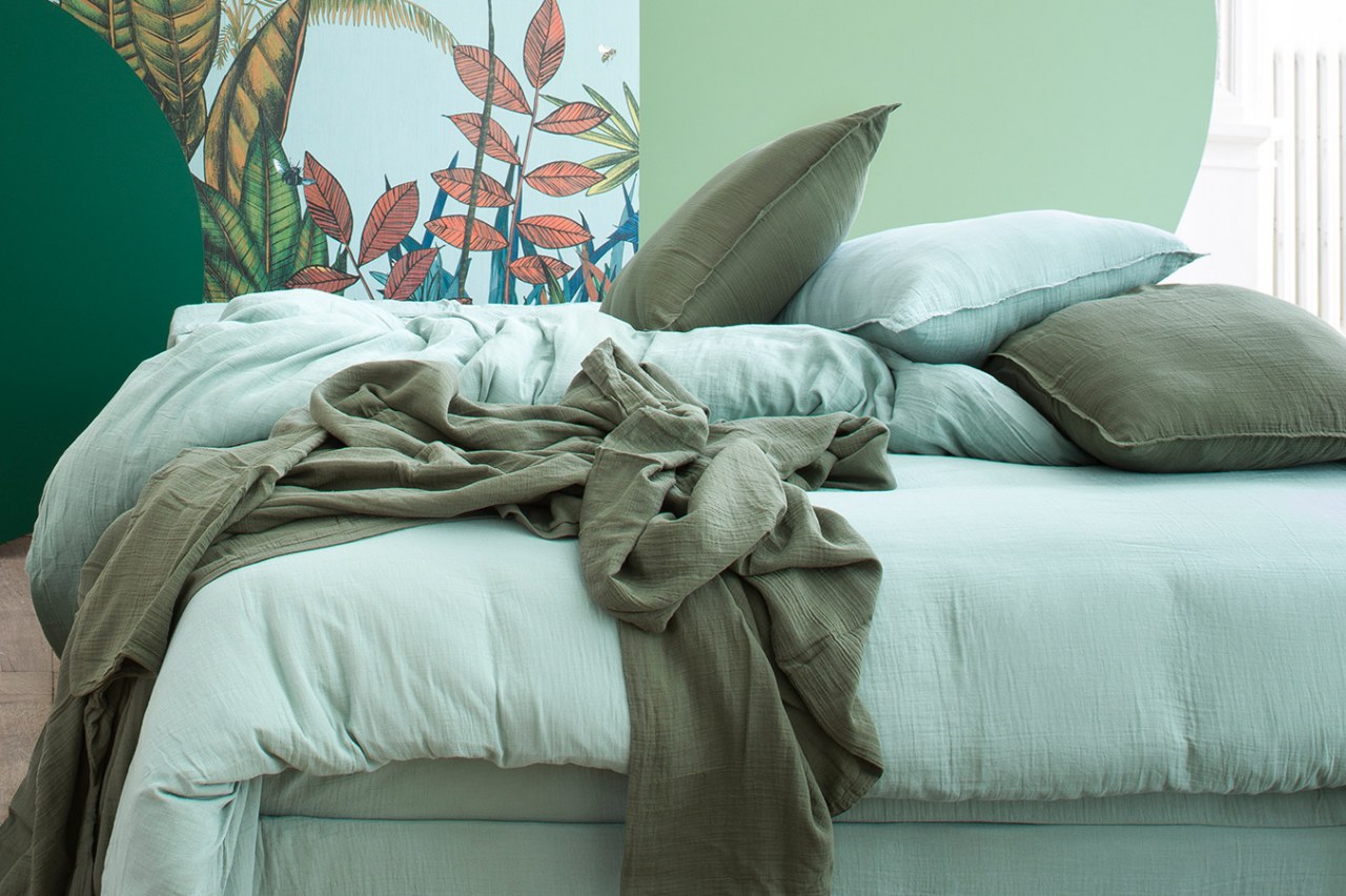 Drap de lit en coton