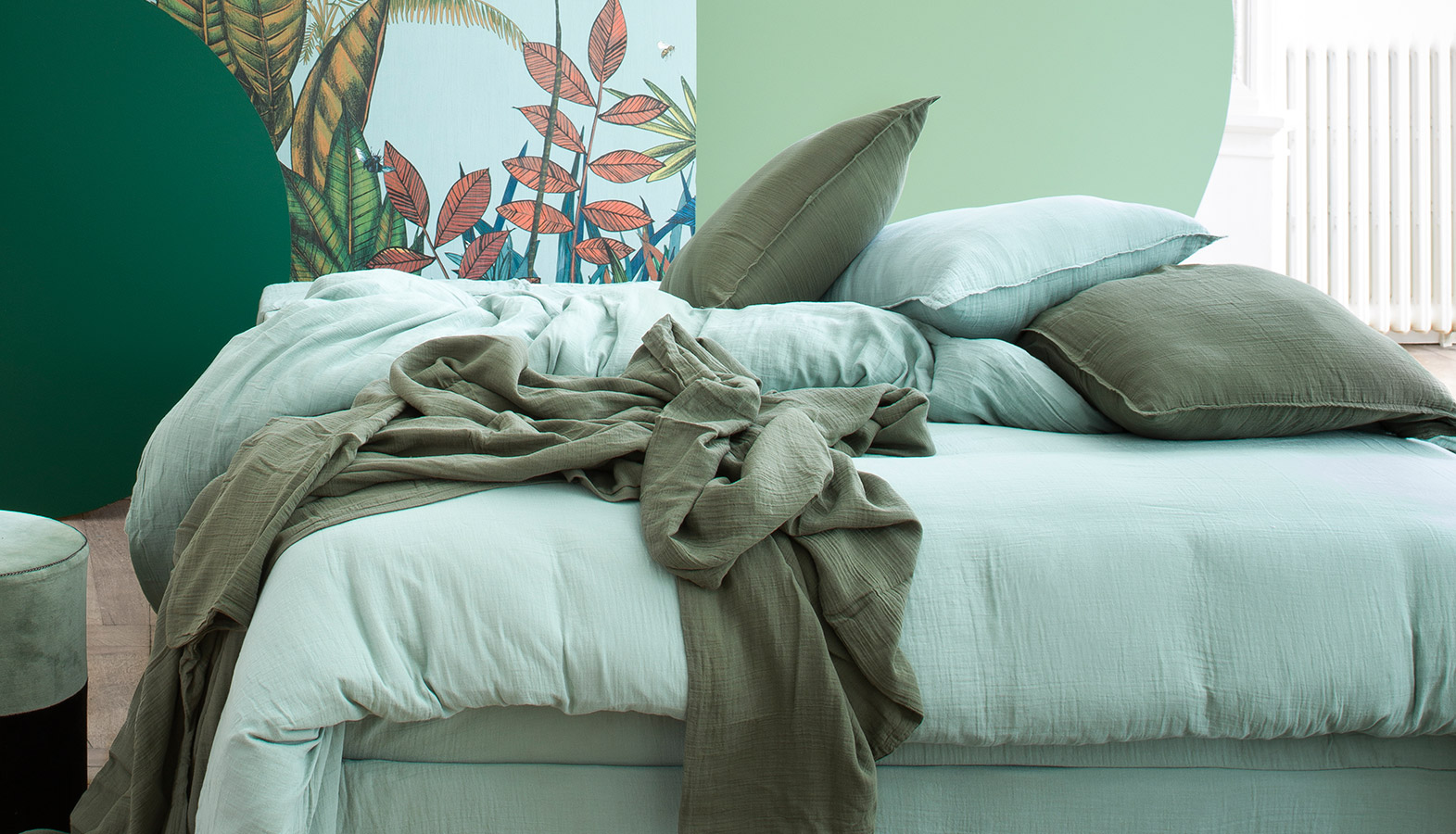 Drap de lit en coton