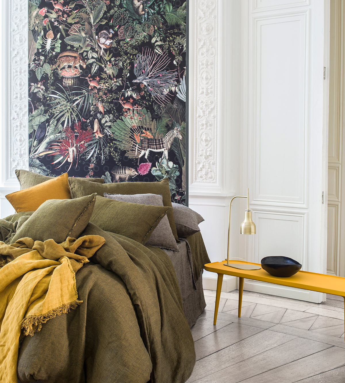 Housse de Couette Unie 100% Pure Lin - HAOMY By Bordeaux home