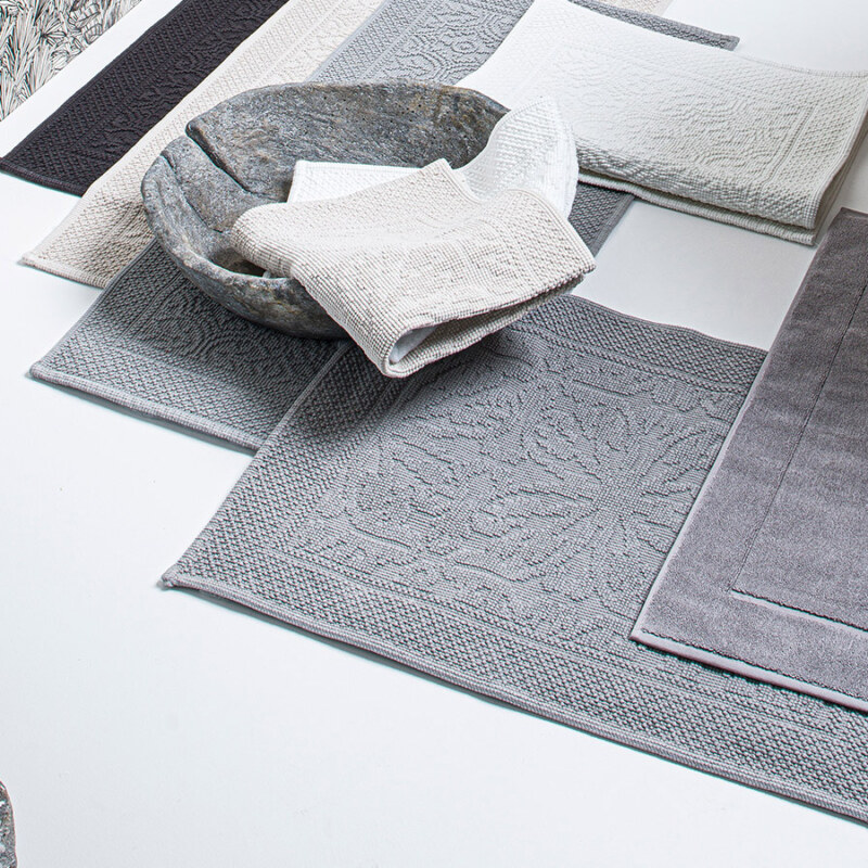 Tapis de bain en coton