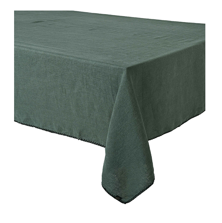 Nappe carrée 160 X160 cm en Lin lavé - Daim