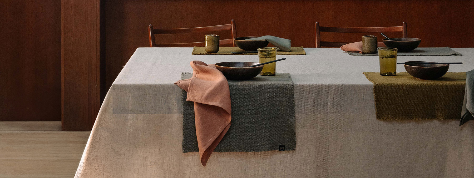 Nappe de Table naturel Linge de Table 2027